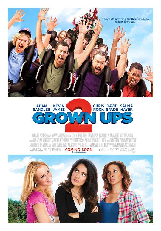 长大成人2 Grown Ups 2 (2013) / 亚当等大人2(台) / 中坑同学会2(港) / 长大后2