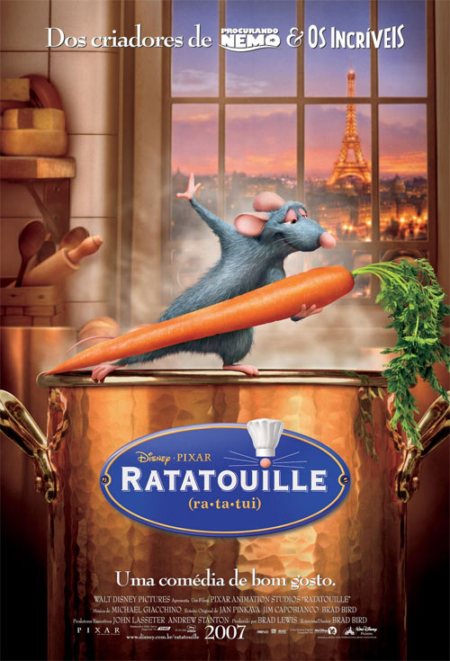 美食总动员 Ratatouille (2007) / 料理鼠王(台) / 五星级大鼠(港) / 小鼠大厨 / 蔬菜杂烩