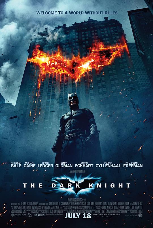 蝙蝠侠：黑暗骑士 The Dark Knight (2008) / 蝙蝠侠前传2：黑暗骑士 / 黑暗骑士(台) / 蝙蝠侠-黑夜之神(港) / 蝙蝠侠6：暗夜骑士 / Batman: The Dark Knight / TDK