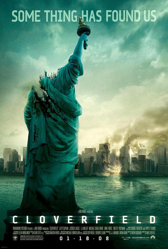 科洛弗档案 Cloverfield (2008) / 末世凶煞(港) / 苜蓿地 / 柯洛弗档案 / 1-18-08