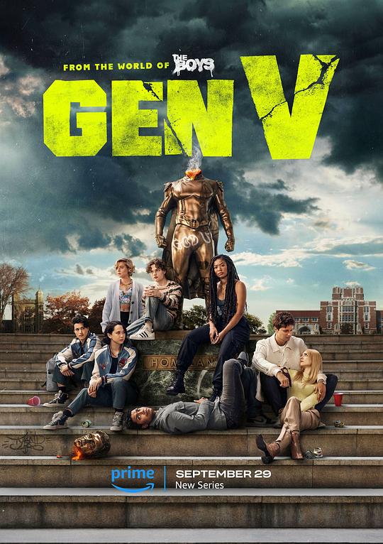V世代 第一季 Gen V Season 1 (2023) / 黑袍纠察队衍生剧 / 超级英雄世代 / 黑袍纠察队：V世代 / 第五世代 / 五号世代 / The Boys Spinoff